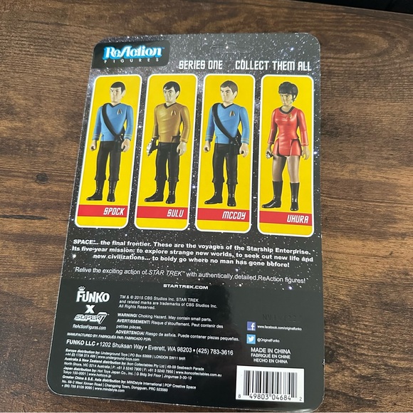 Star Trek Spock Action Figure - Picture 2 of 2